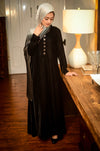Black Velvet Abaya, Designer Abaya Online
