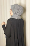 Black Designer Abaya